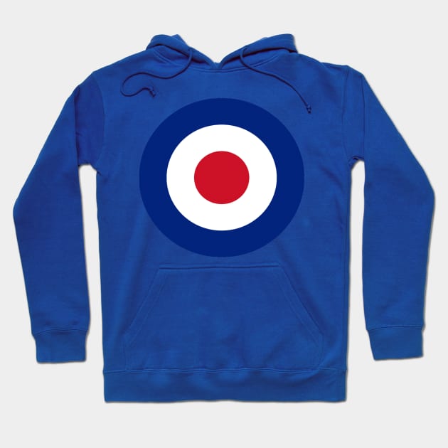 RAF Roundel Hoodie by Funky Aviation